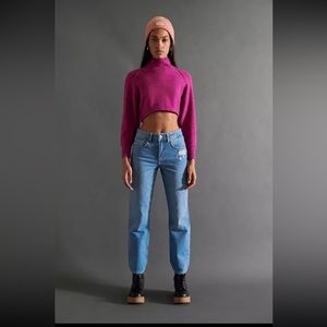 Urban outfitters straight leg high waisted jeans